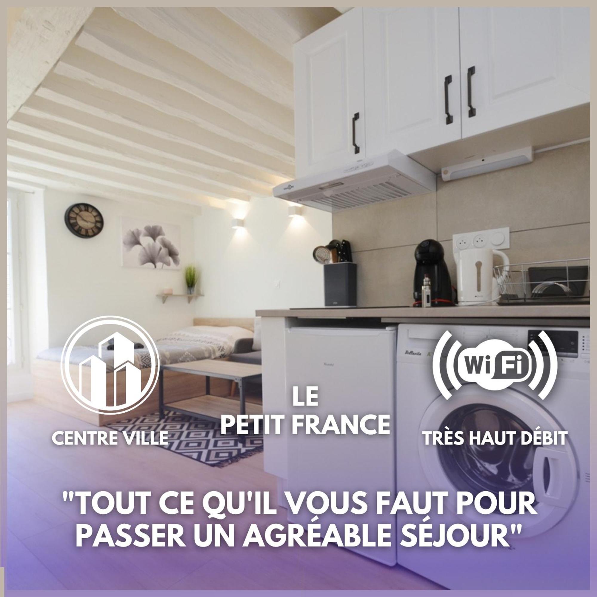 Le Petit France - Hyper Centre De Fontainebleau - Proche Insead 아파트 외부 사진
